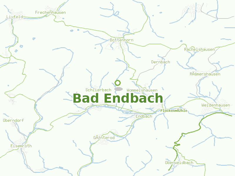 Karte von Bad Endbach