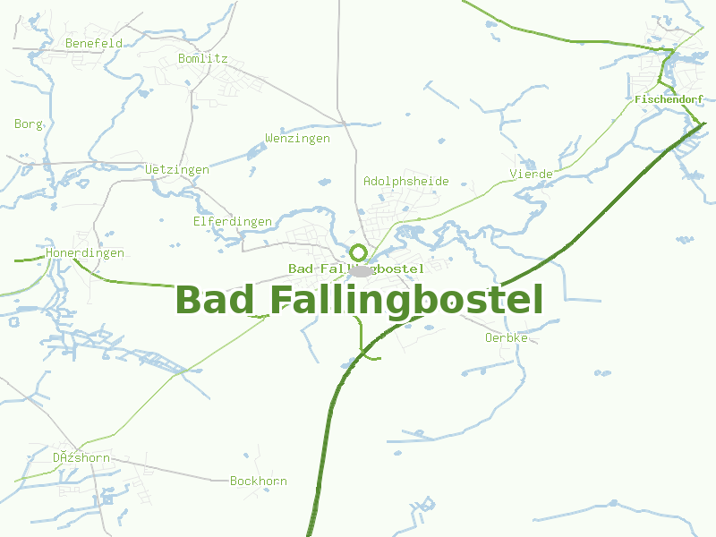 Karte von Bad Fallingbostel
