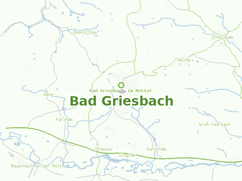Karte von Bad Griesbach