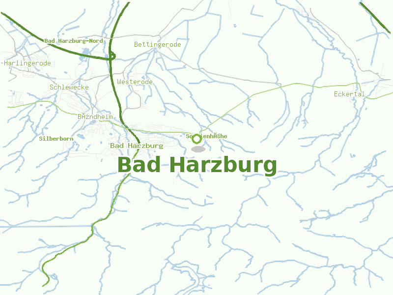 Karte von Bad Harzburg