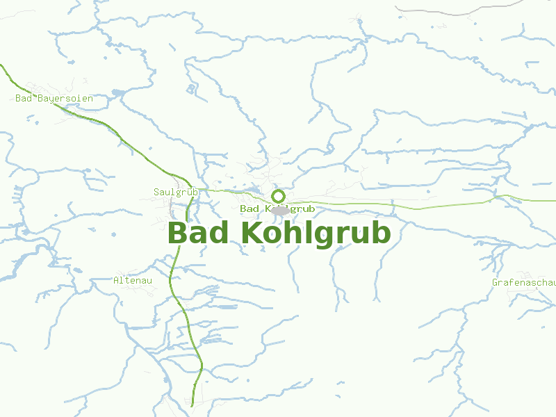 Karte von Bad Kohlgrub