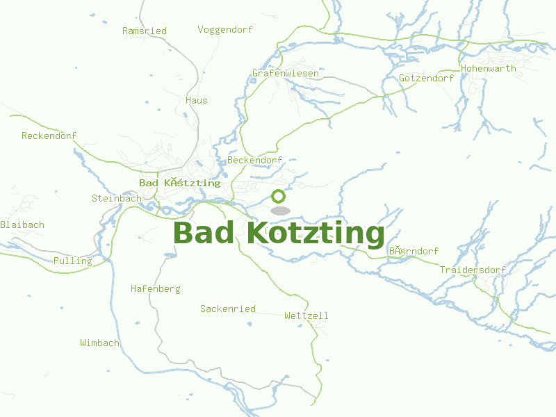 Karte von Bad Kotzting