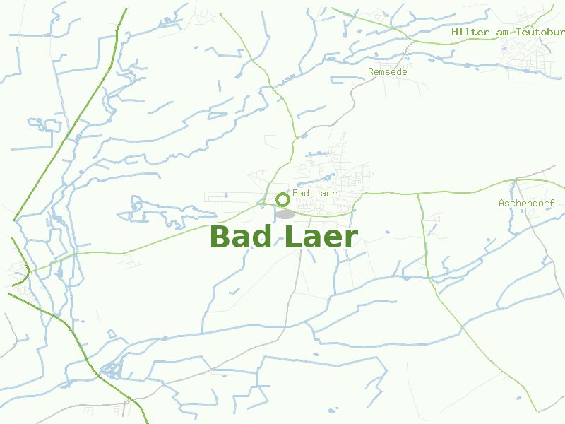 Karte von Bad Laer