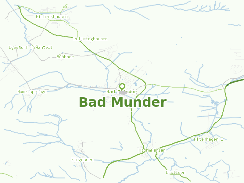 Karte von Bad Munder