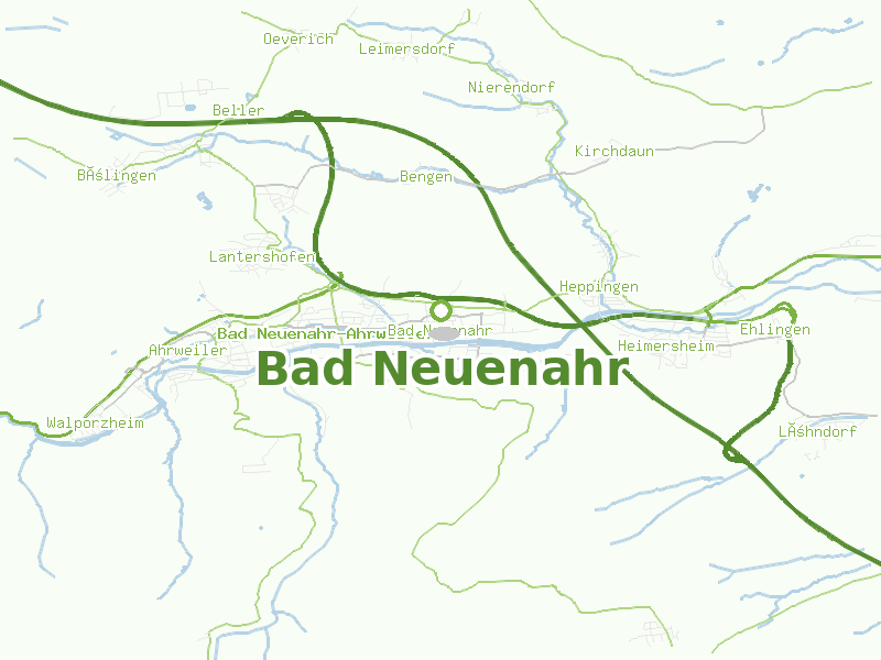 Karte von Bad Neuenahr
