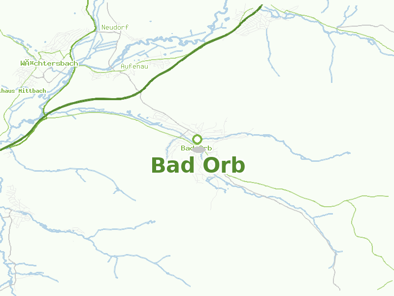 Karte von Bad Orb