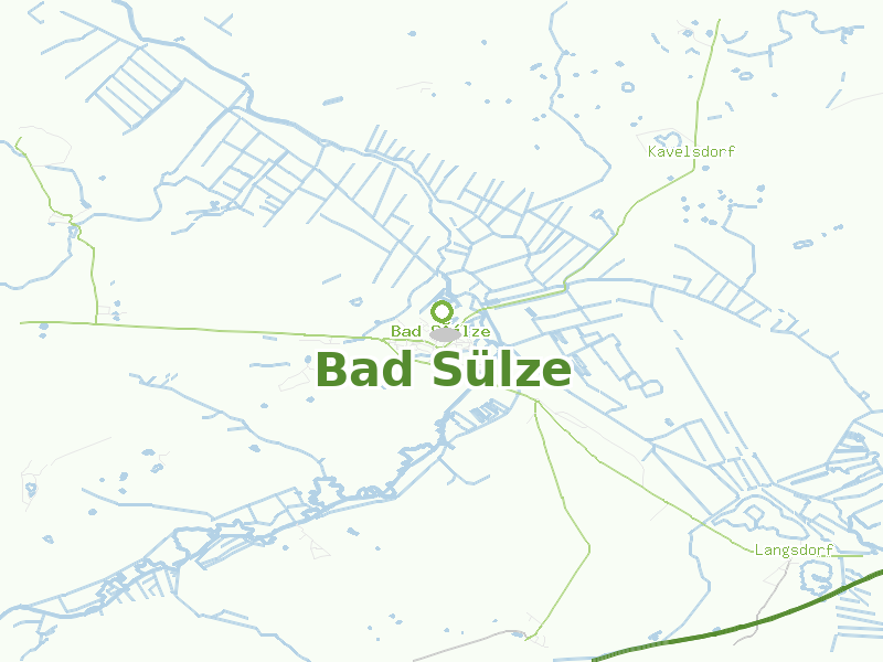 Karte von Bad Sülze