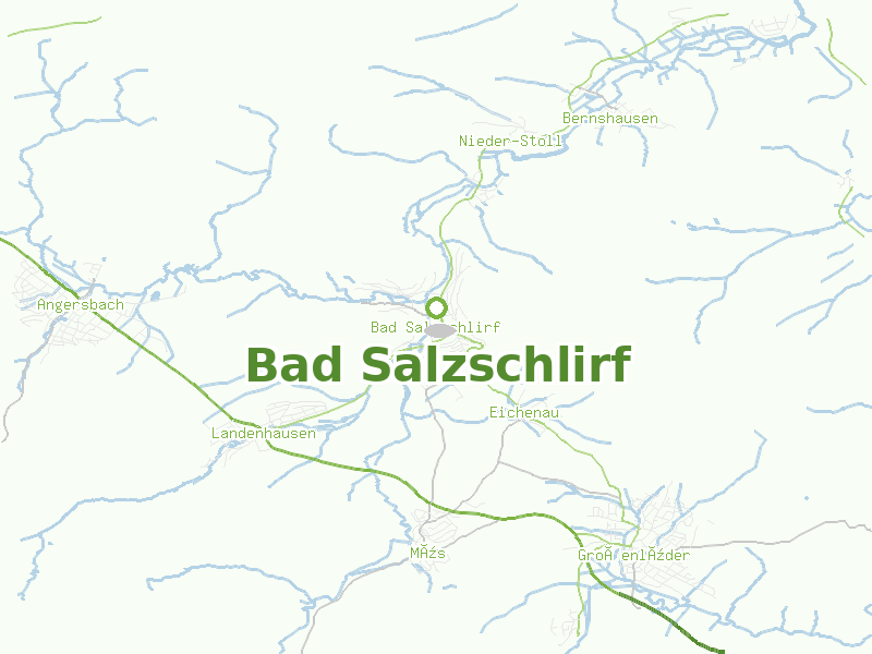 Karte von Bad Salzschlirf