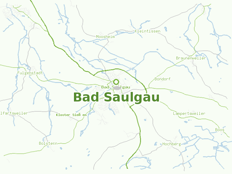 Karte von Bad Saulgau