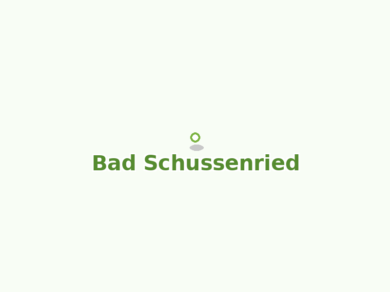 Karte von Bad Schussenried