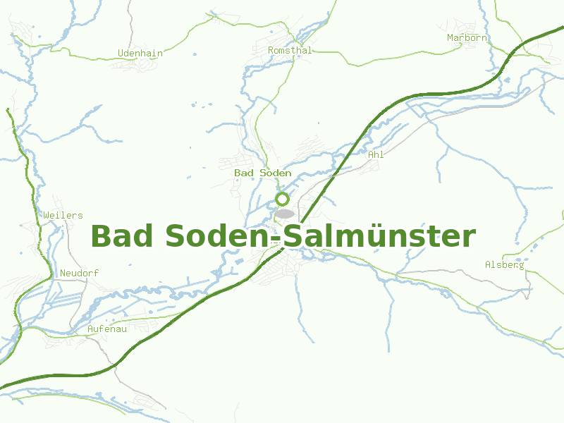 Karte von Bad Soden-Salmünster