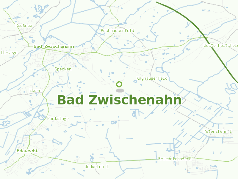 Karte von Bad Zwischenahn