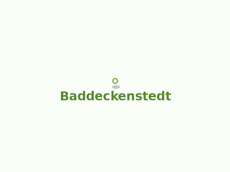 Karte von Baddeckenstedt