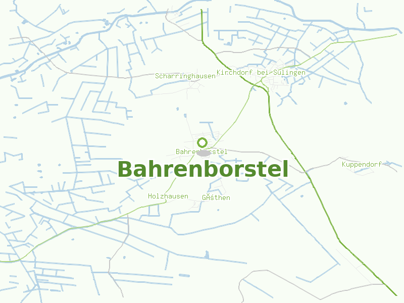 Karte von Bahrenborstel
