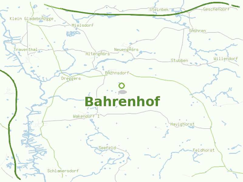 Karte von Bahrenhof