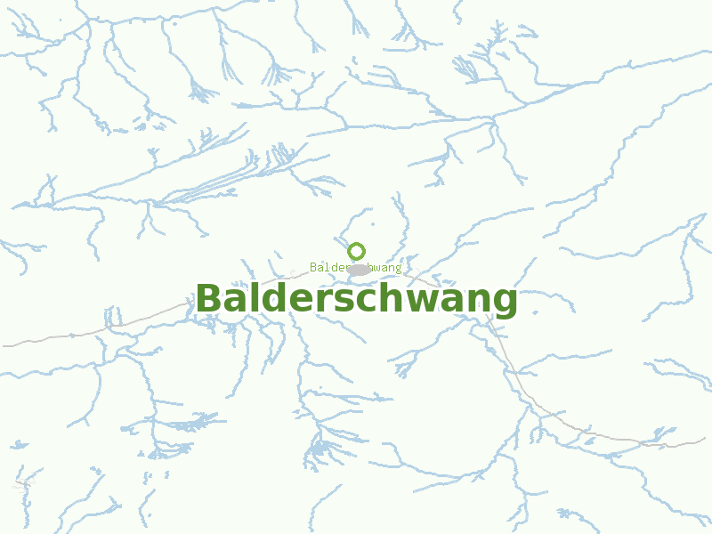 Karte von Balderschwang