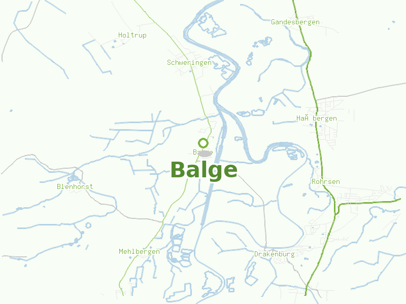 Karte von Balge