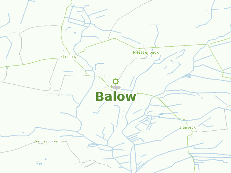 Karte von Balow