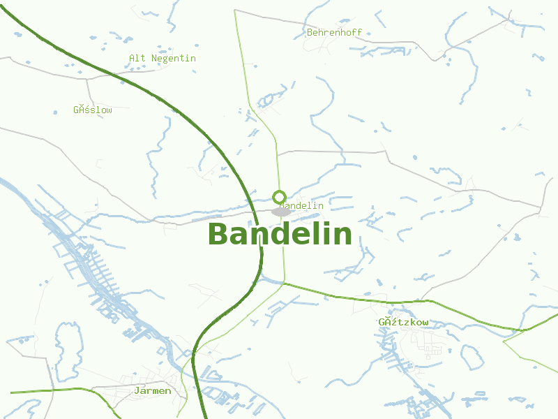 Karte von Bandelin