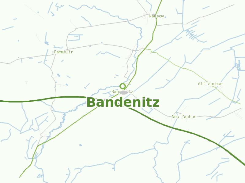 Karte von Bandenitz