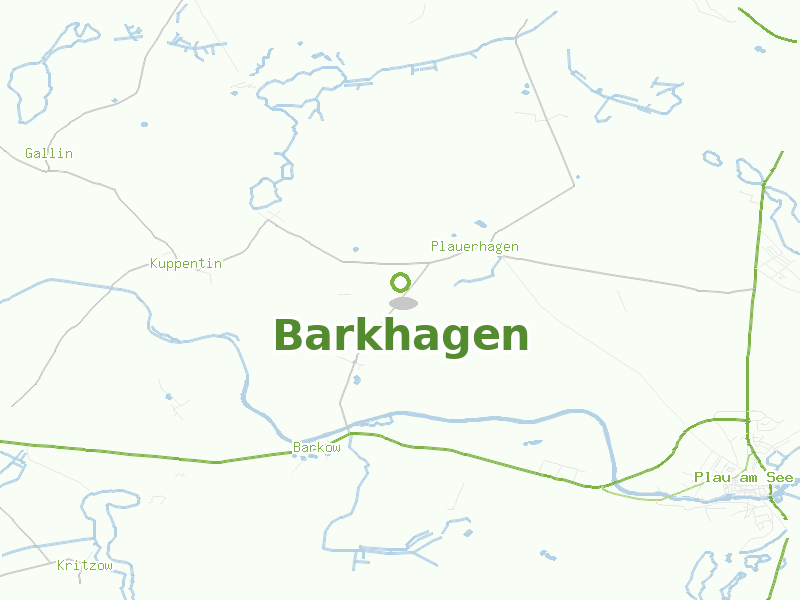 Karte von Barkhagen