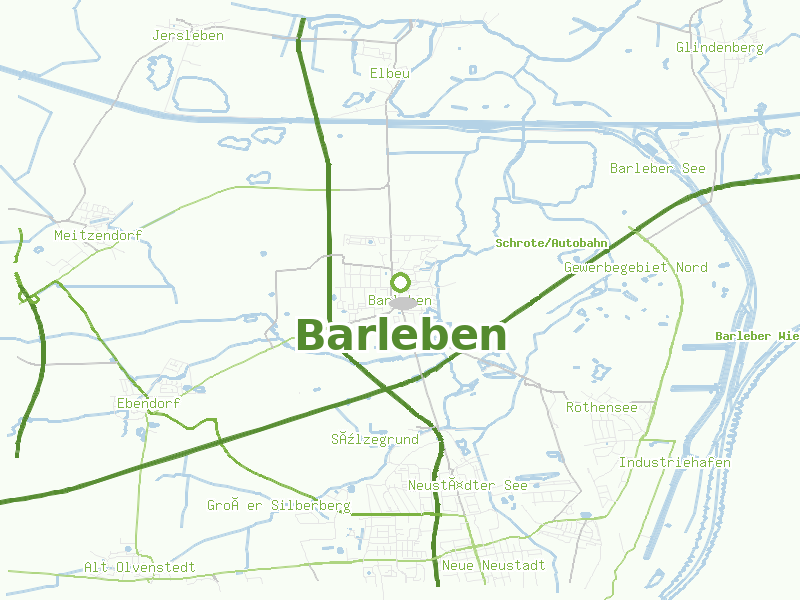 Karte von Barleben