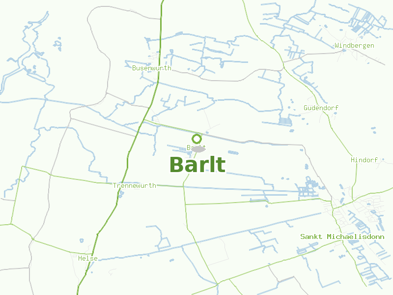 Karte von Barlt