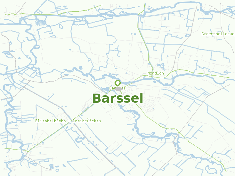 Karte von Barssel