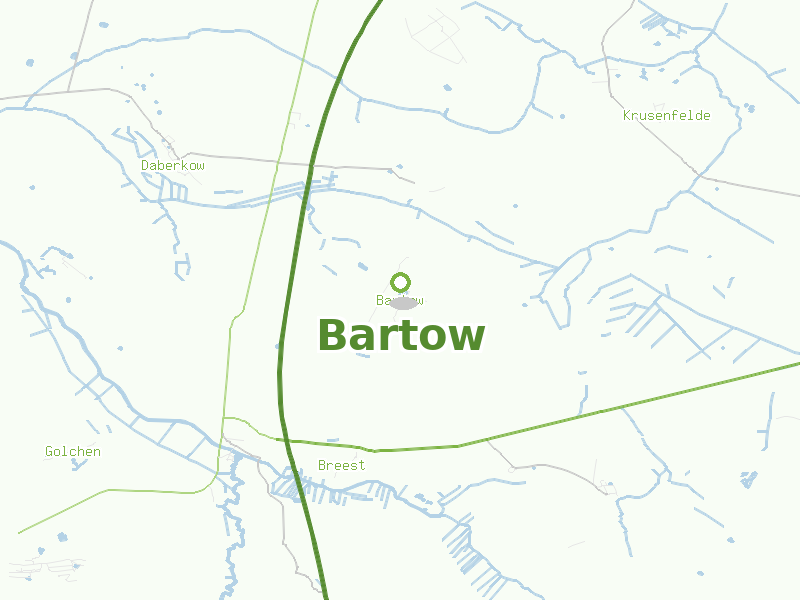 Karte von Bartow
