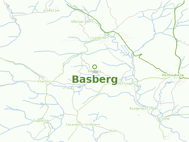Karte von Basberg