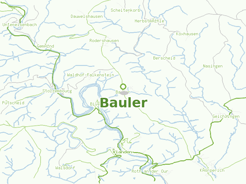 Karte von Bauler