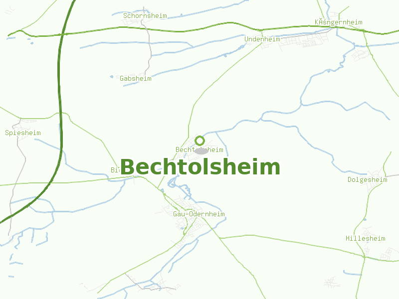 Karte von Bechtolsheim