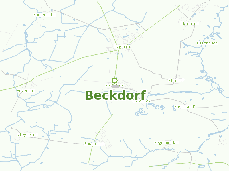 Karte von Beckdorf