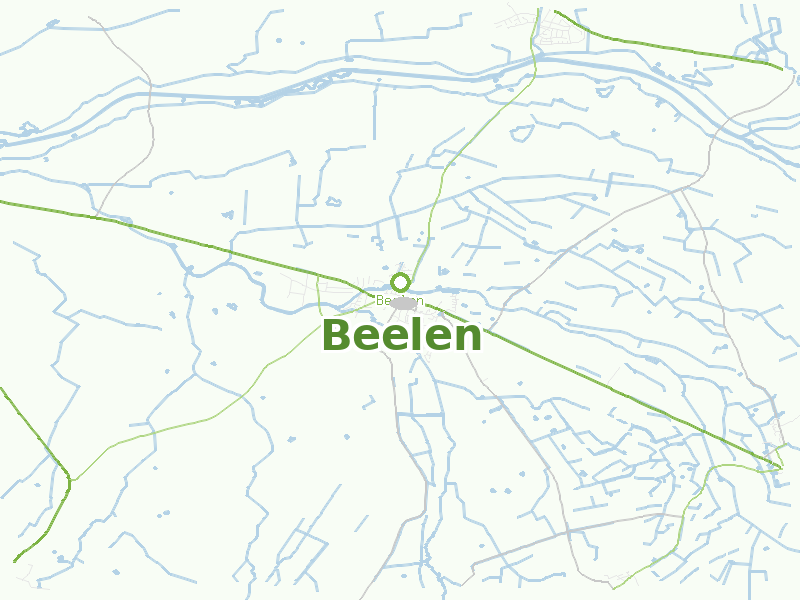 Karte von Beelen