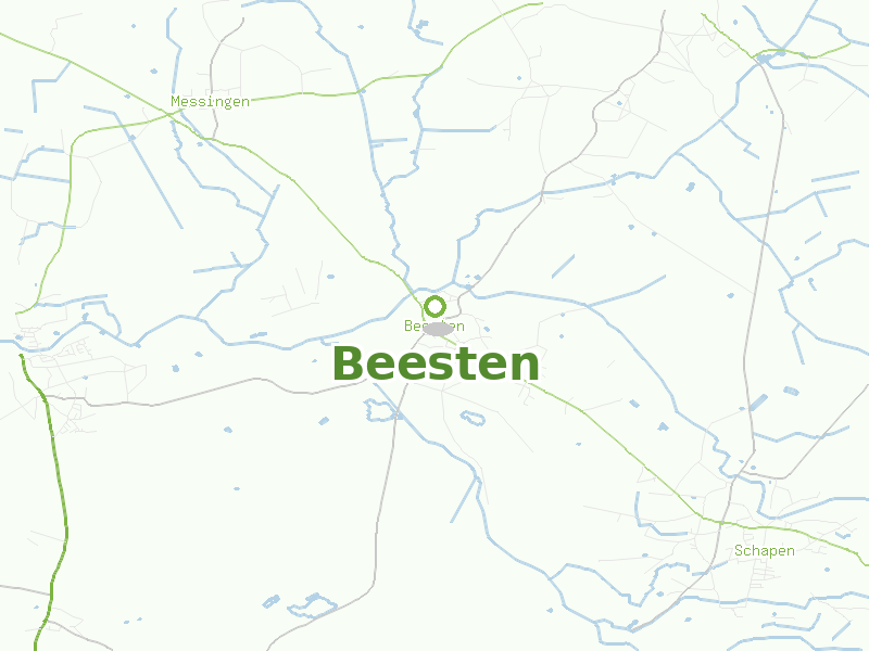 Karte von Beesten