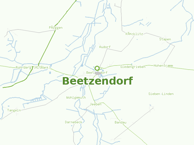 Karte von Beetzendorf