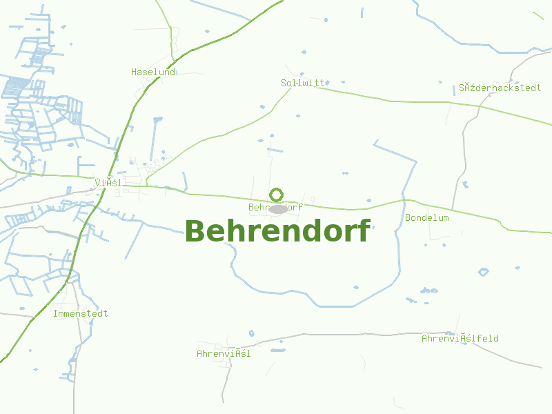 Karte von Behrendorf