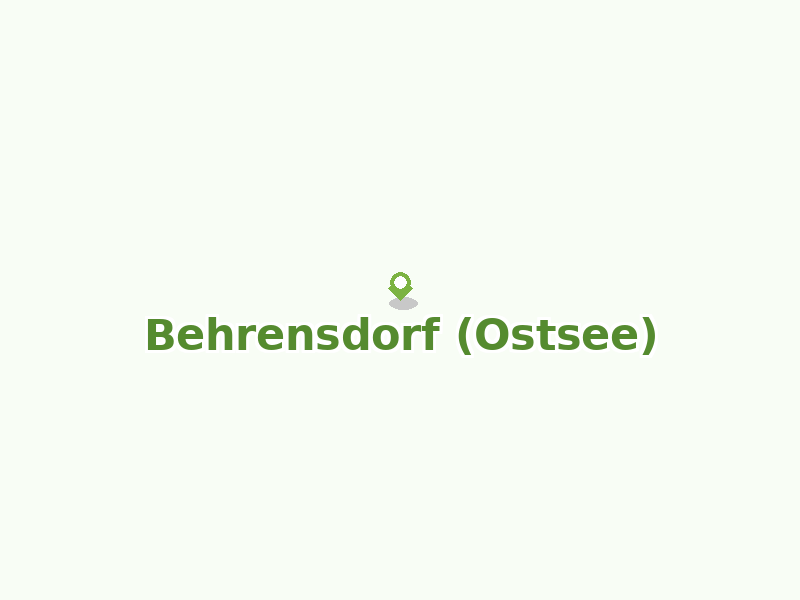 Karte von Behrensdorf (Ostsee)