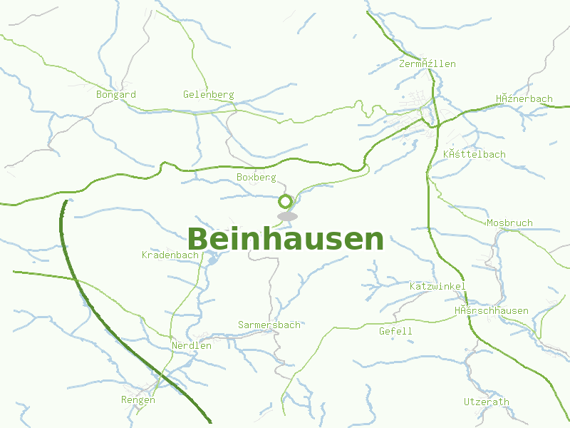 Karte von Beinhausen