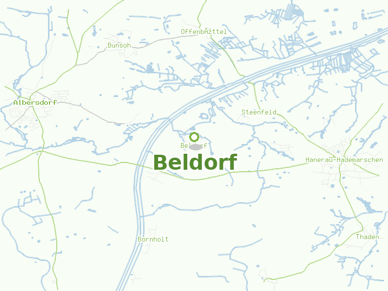 Karte von Beldorf