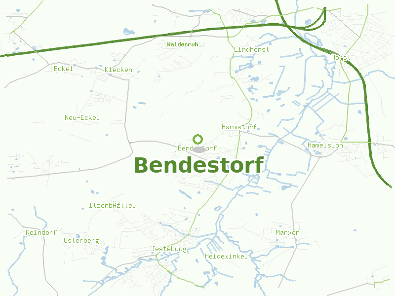 Karte von Bendestorf