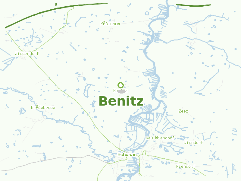 Karte von Benitz