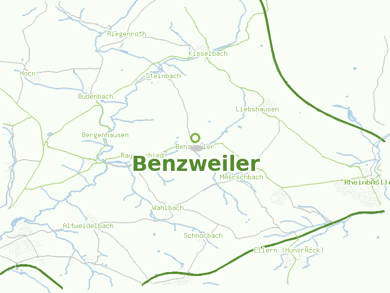 Karte von Benzweiler