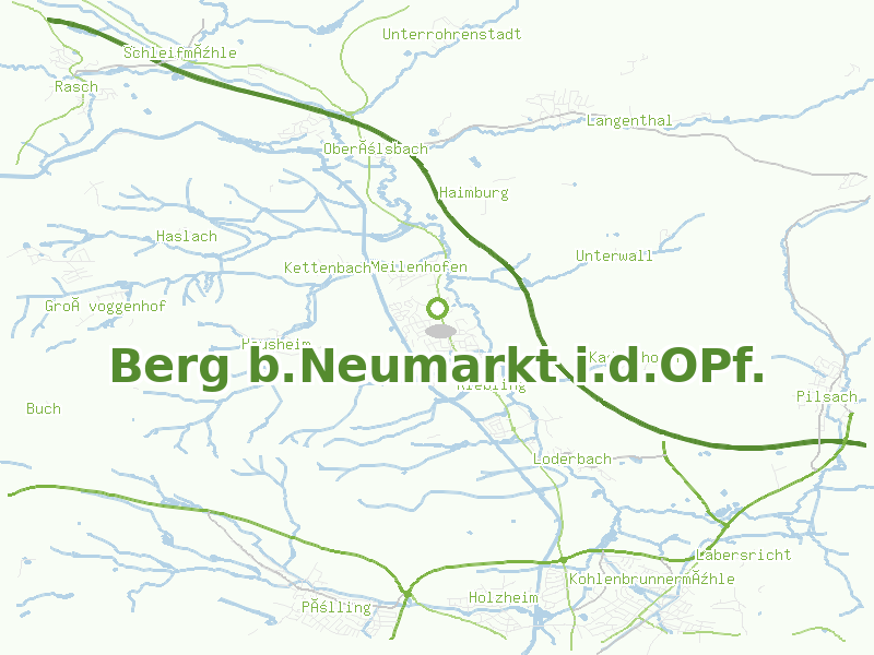 Karte von Berg b.Neumarkt i.d.OPf.