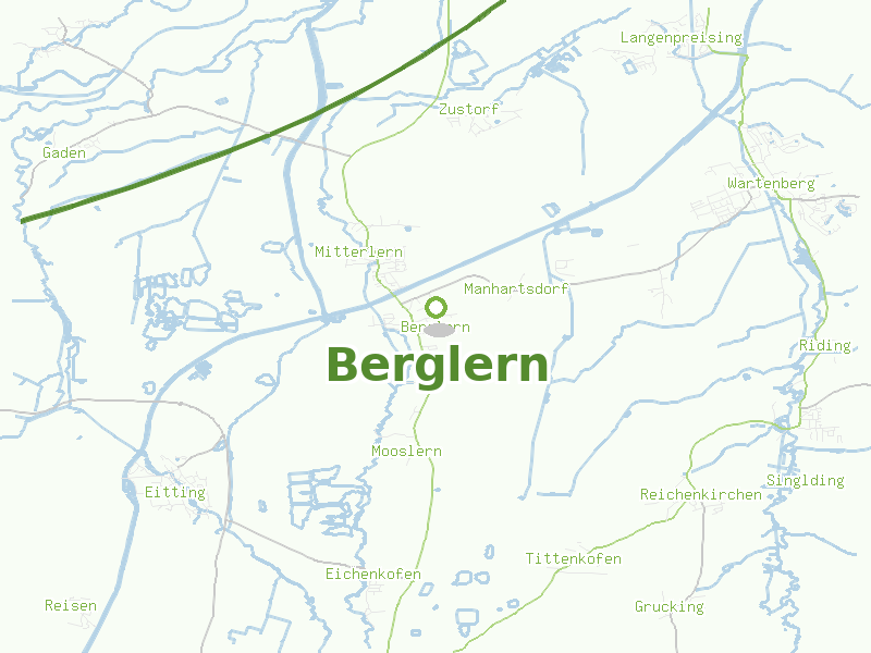 Karte von Berglern