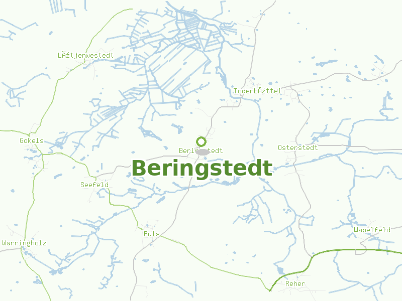 Karte von Beringstedt