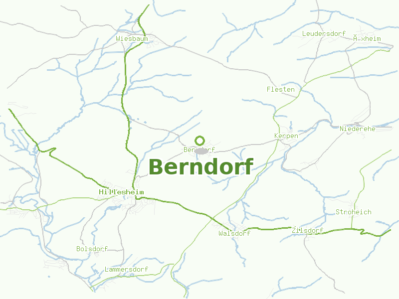 Karte von Berndorf