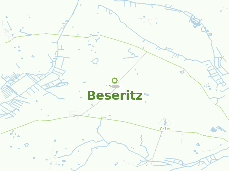 Karte von Beseritz