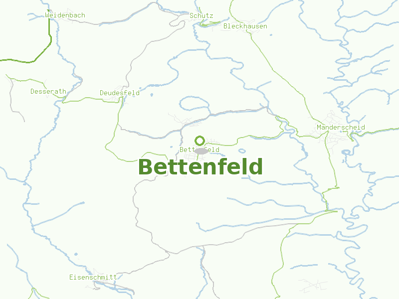 Karte von Bettenfeld