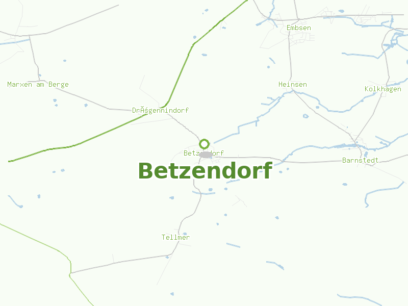 Karte von Betzendorf